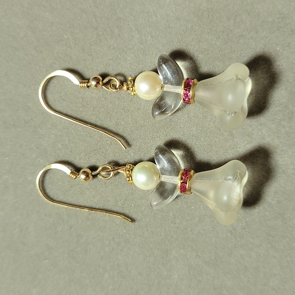 Angel Earrings Handmade